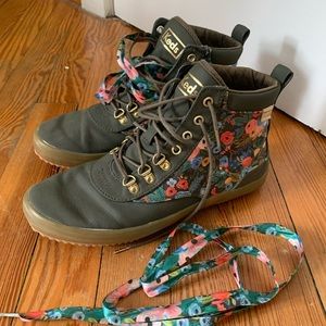 Rifle Paper Co. and Keds Scout Boots Sz 8